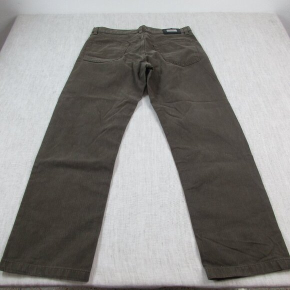 HUGO BOSS Alabama Jeans Mens 34x32 Gray Denim Casual Mid-Rise Straight Leg 39526 - Picture 2 of 10